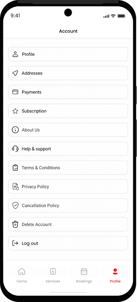 ExactFit Account & Subscriptions